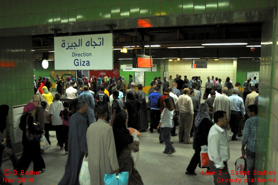 Cairo Metro Sadat station