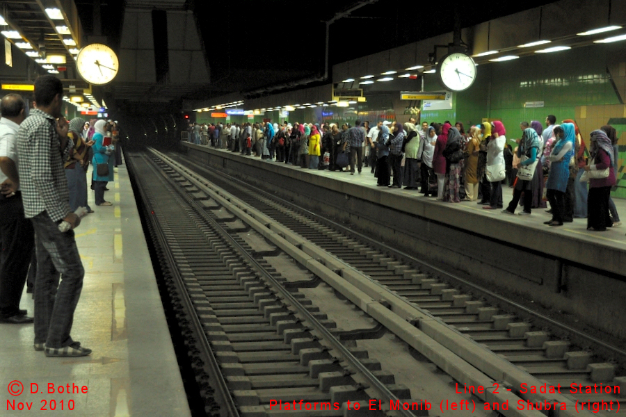 Cairo Metro Sadat station