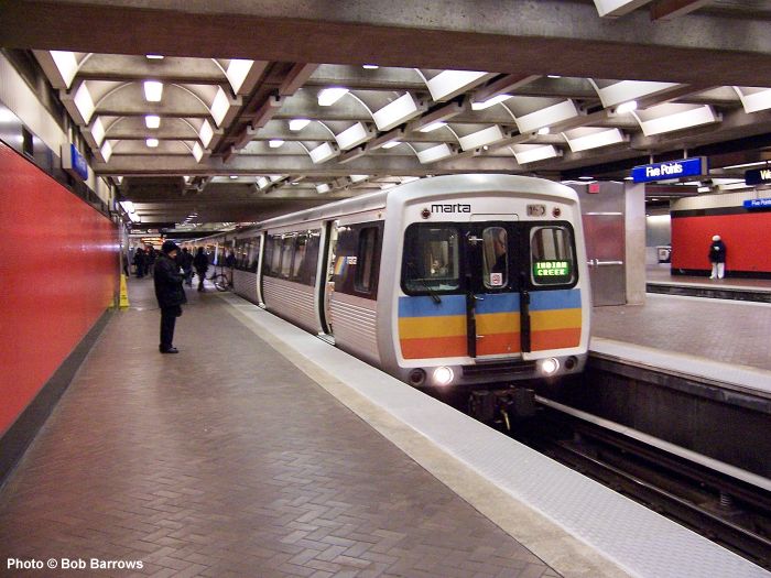 Atlanta MARTA rapid transit