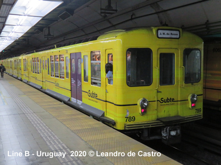 Subte L&iacute;nea B