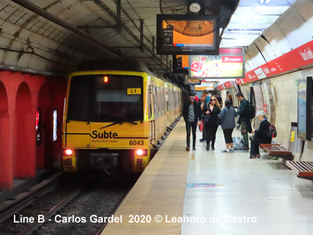 Subte L&iacute;nea B