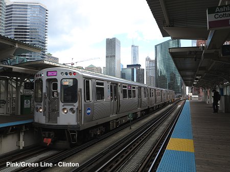 Chicago L Pink Line