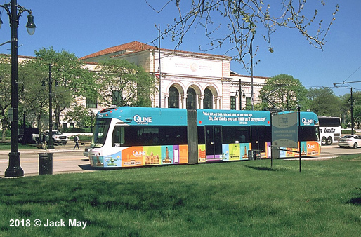 Detroit Streetcar QLINE