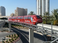 Las Vegas Monorail © Ruud Ditewig