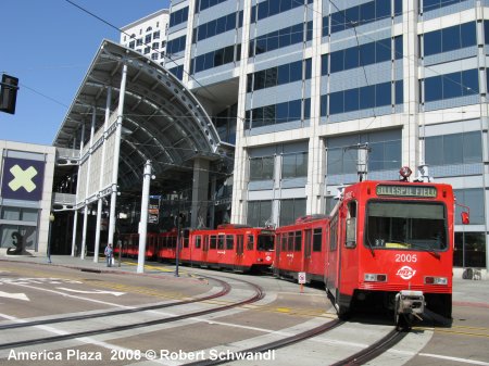 San Diego Trolley America Plaza