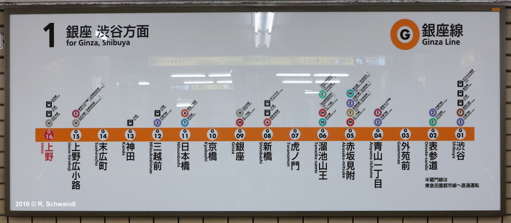 Tokyo Subway Ginza Line