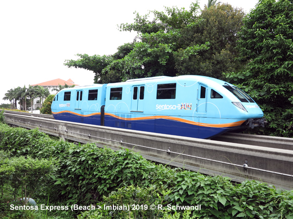 Sentosa Express monorail