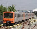 Metro train at Erasme