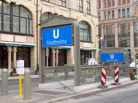 U-Bahnhof Stadtmitte U2