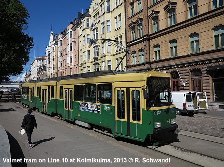 Helsinki tram straßenbahn