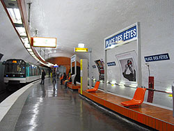 Ligne 7bis (Place des Fetes)