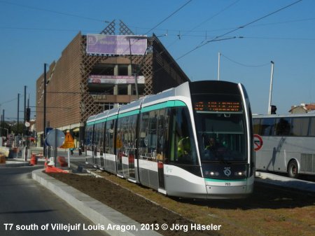 tramway paris T7