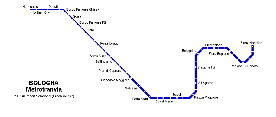 Bologna metrotranvia © R. Schwandl
