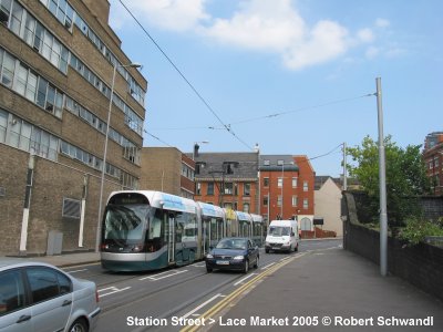 Nottingham tram